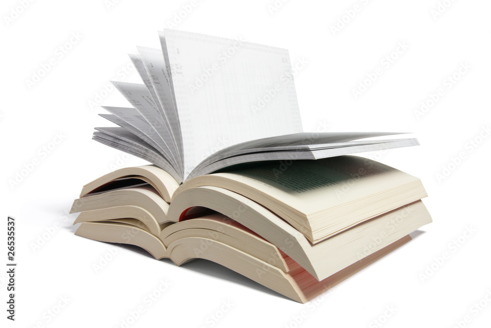 Stack of Open Books Stack of Open Books