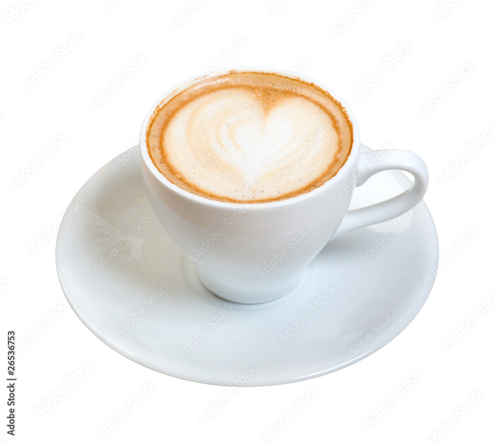 Fototapeta cappuccino cup.coffee .