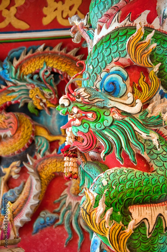 Chinese temple detail