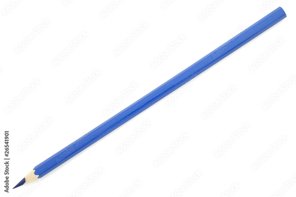 Blue pencil