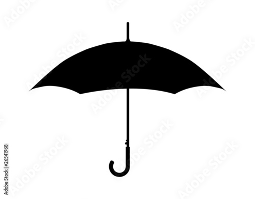 Illustration of  umbrella on white background