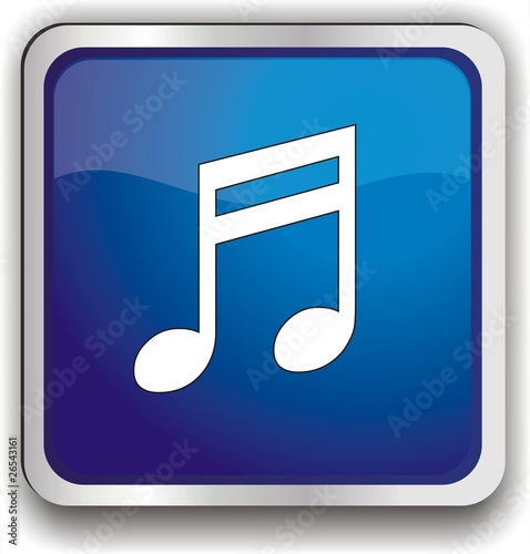 bouton note de musique