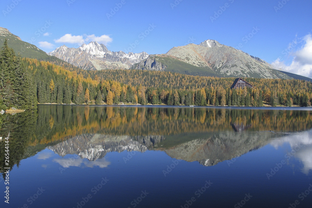 Obraz premium Strbske tarn