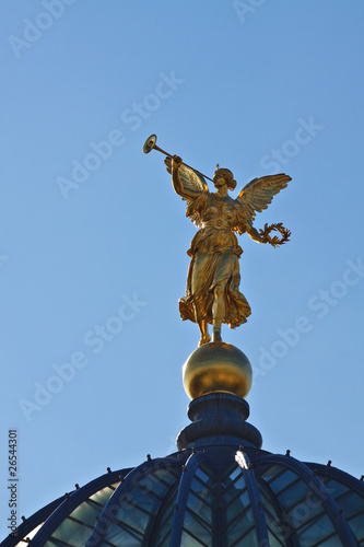 Detail der Hochschule für Bildende Künste Dresden.