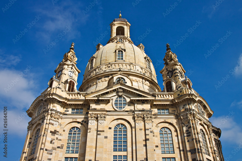 Frauenkirche in Dresden.