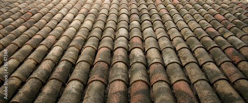 rustic roof tiles provence france