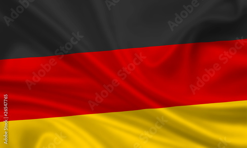 Deutschland Fahne Flagge / Germany flag