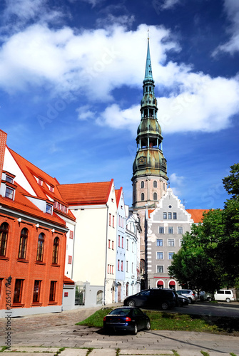 old city in Riga, Latvia