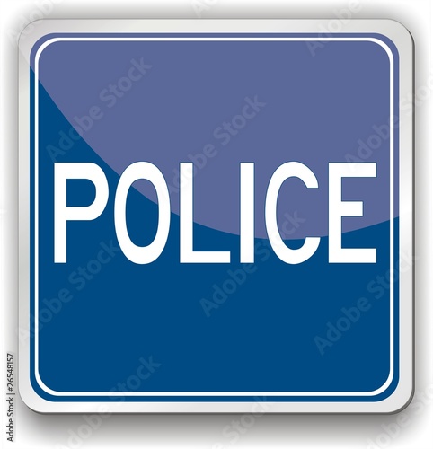 pancarte police