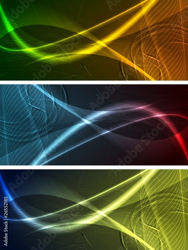 Bright banners collection
