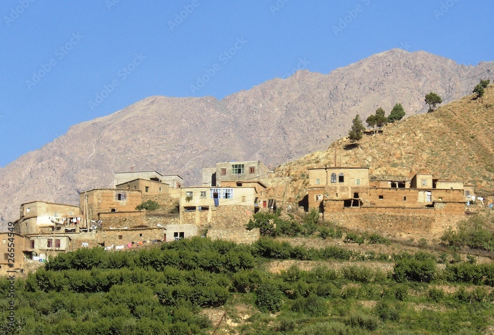 Atlas et village Maroc