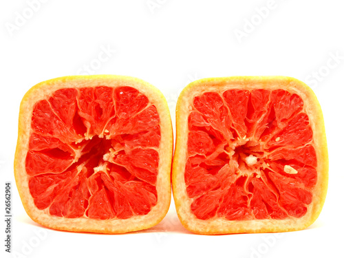 Square grapefruit