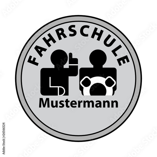 Symbol Fahrschule ,Logo