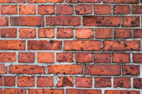 Old brick wall, background