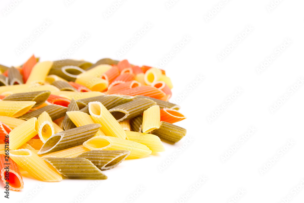 Colored pasta