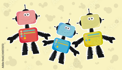 robot family (children's theme)