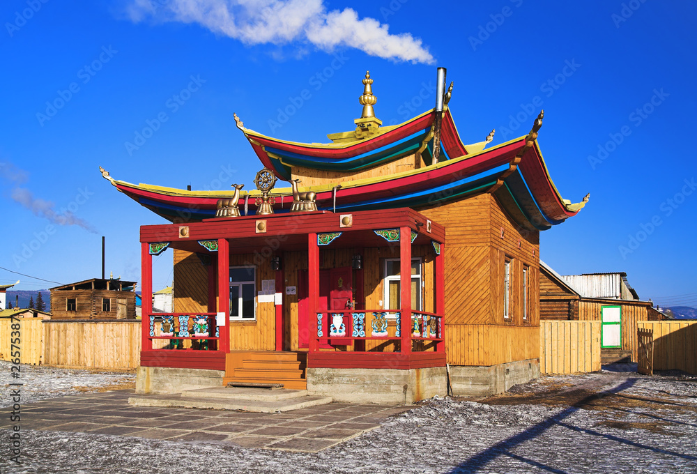 Obraz premium Maanin-dugan in the Ivolginsky Datsan, Buryatia