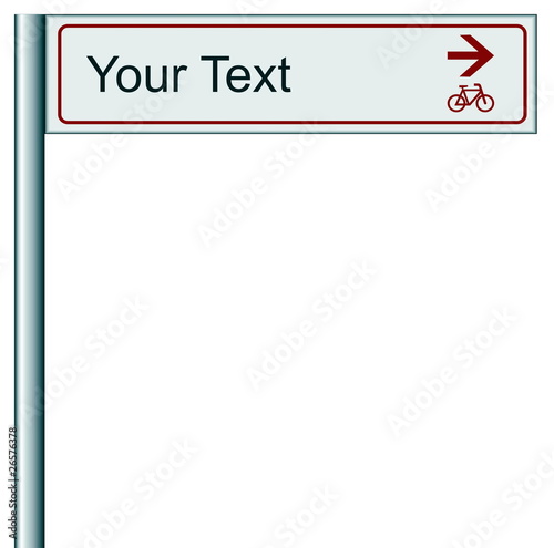 Fahrrad – Wegweiser