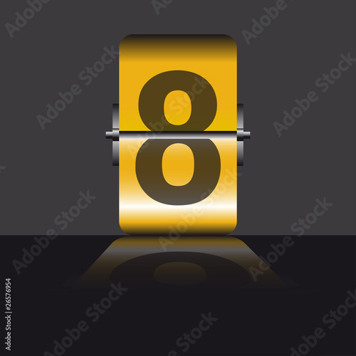 contador número 8