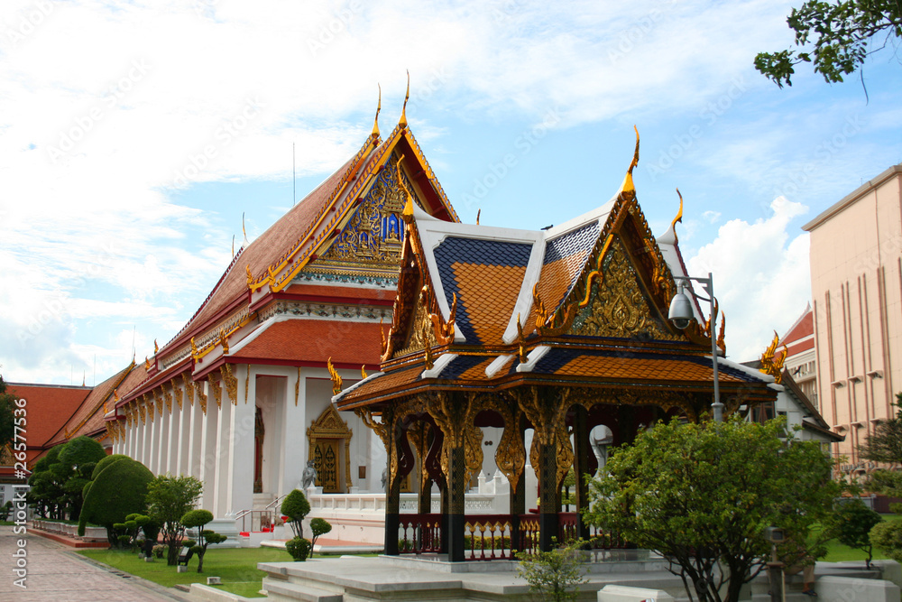 Buddhist temple, Bangkok, Thailand.