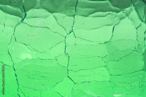 crackle glass background green