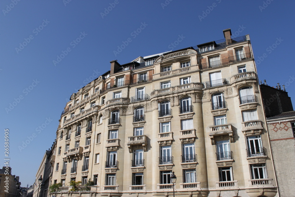 Immeuble dans le quartier Latin à Paris