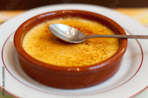 Fotografie crème brûlée