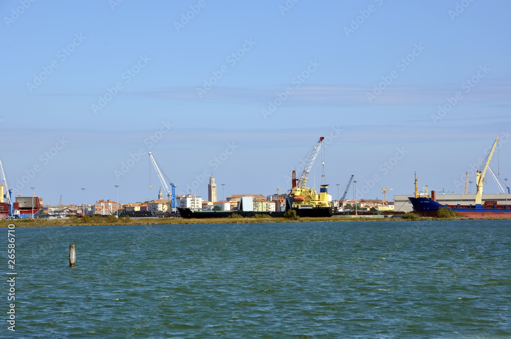 Chioggia - Italy - porto industriale