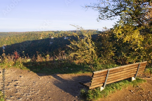 Ausblick auf die Schw  bische Alb