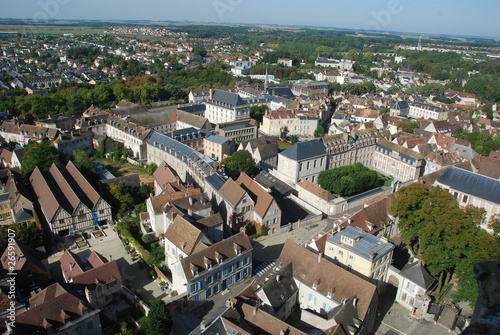 Obraz na płótnie vue du ciel
