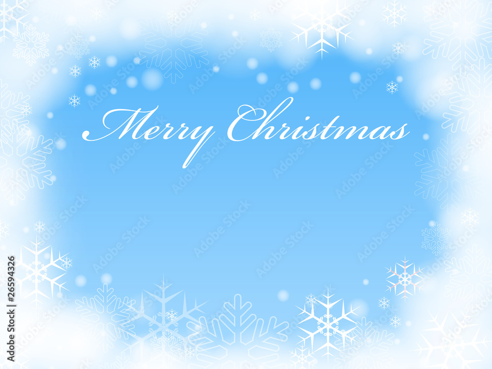 Merry Christmas in blue Merry Christmas in blue
