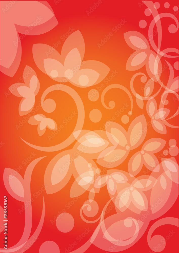 Red Foliage background Red Foliage background