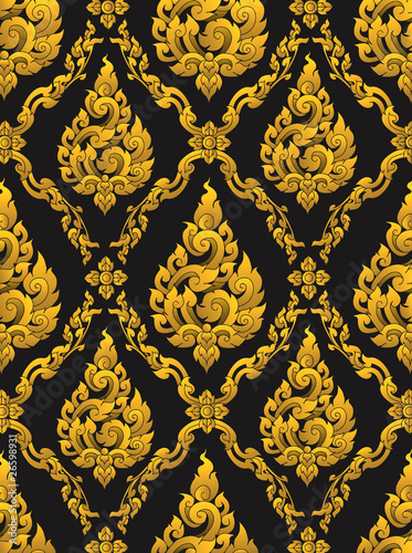 thai pattern background © phiseksit