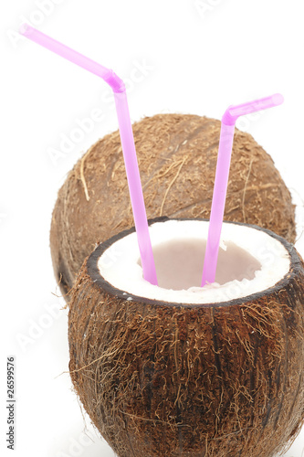 two coconuts