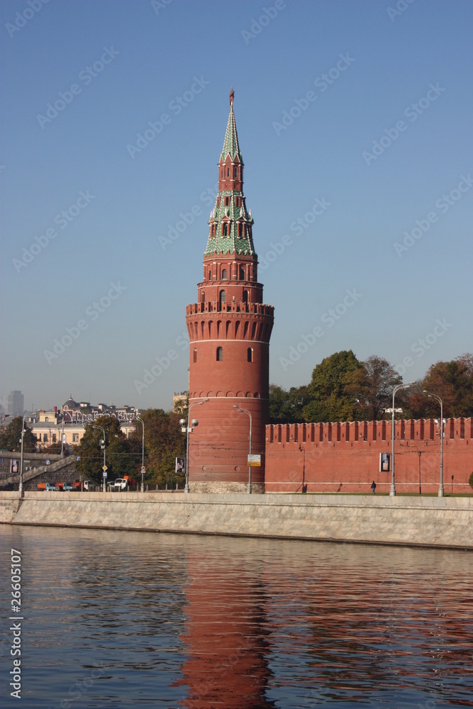 Moscow. Kremlin. Tower.