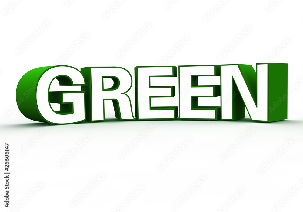 green 3d green 3d
