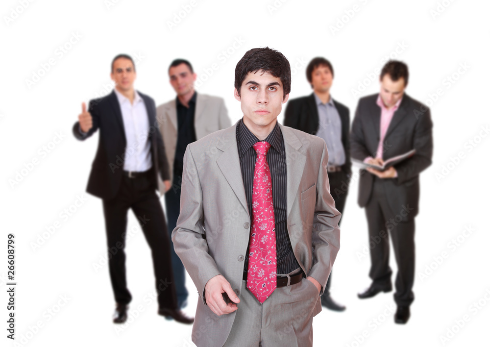 Business team isolated Business team isolated
