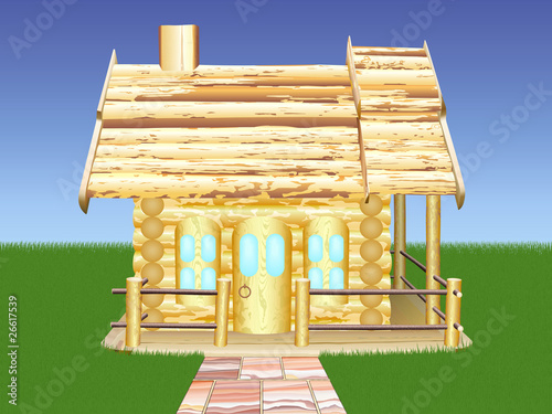 Wooden house