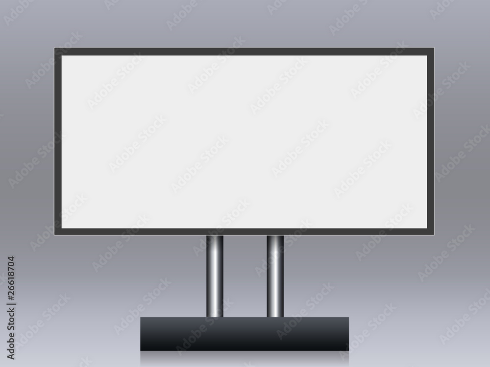 Blank billboard Blank billboard
