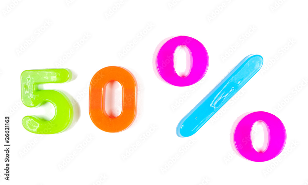 50% written in fridge magnets 50% written in fridge magnets