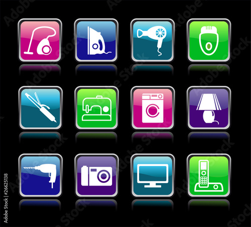 Set buttons of home appliances