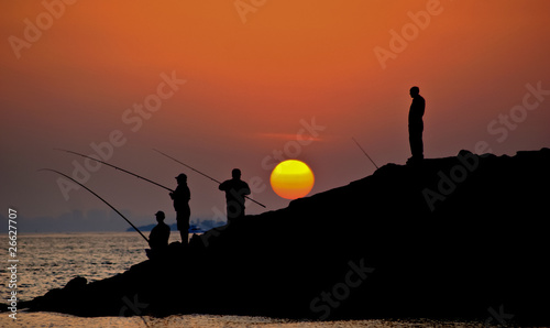 Sahil balıkçıları