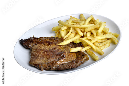 Bistecca e patatine