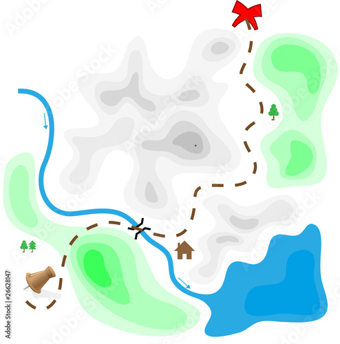 Island with treasure