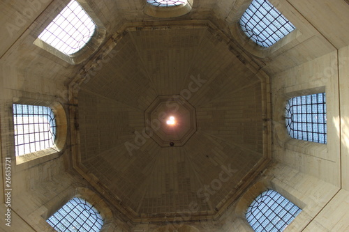Dôme de la chapelle Saint Louis de la Salpêtrière à Paris 