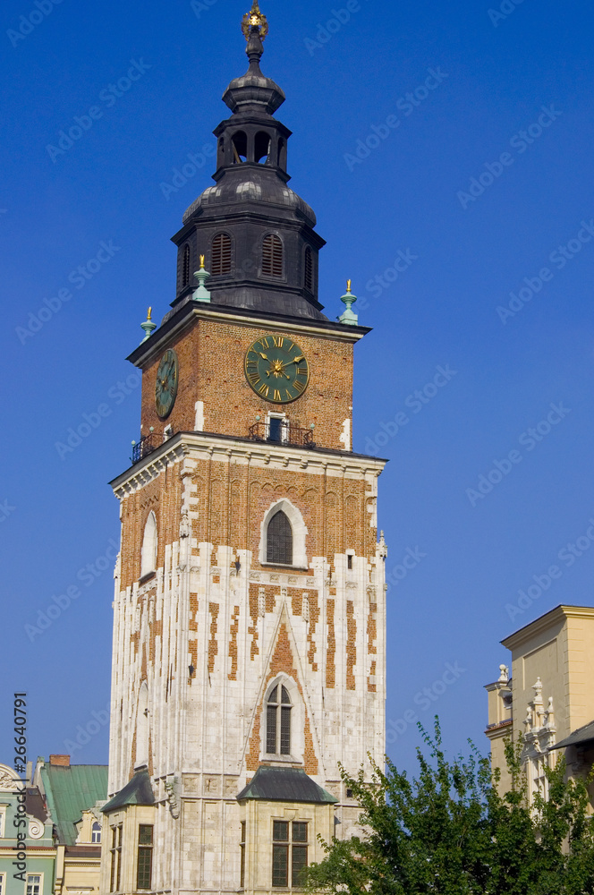 Rathausturm - Krakau - Polen