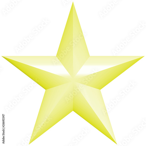 golden  yellow star
