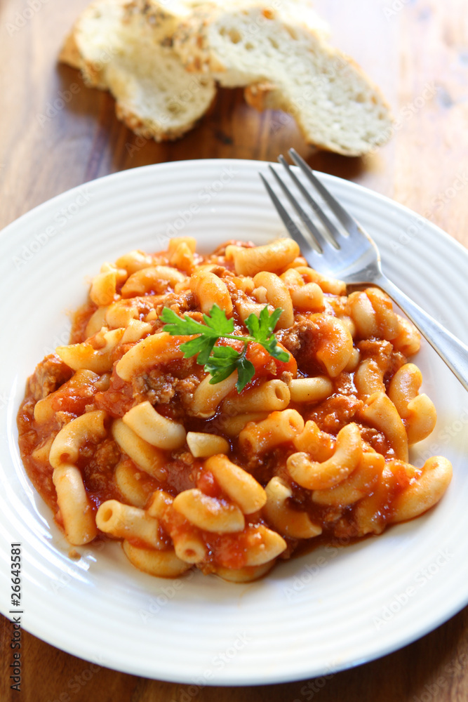 Pasta with Meat Sauce Pasta with Meat Sauce