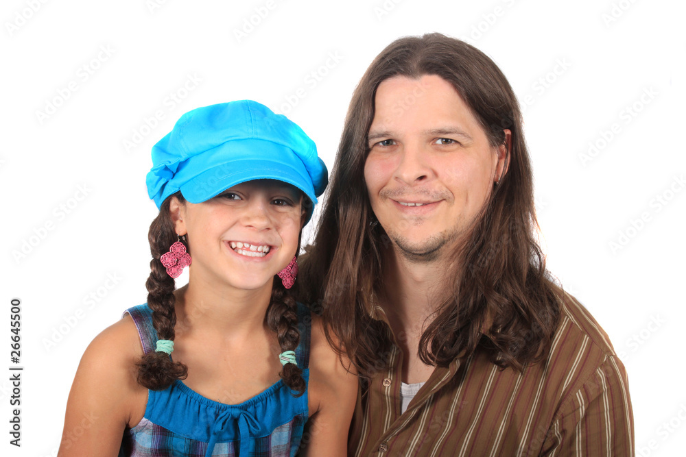 Father and daughter Father and daughter
