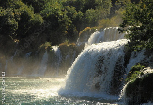 Waterfall close- up (Krka, Croatia)